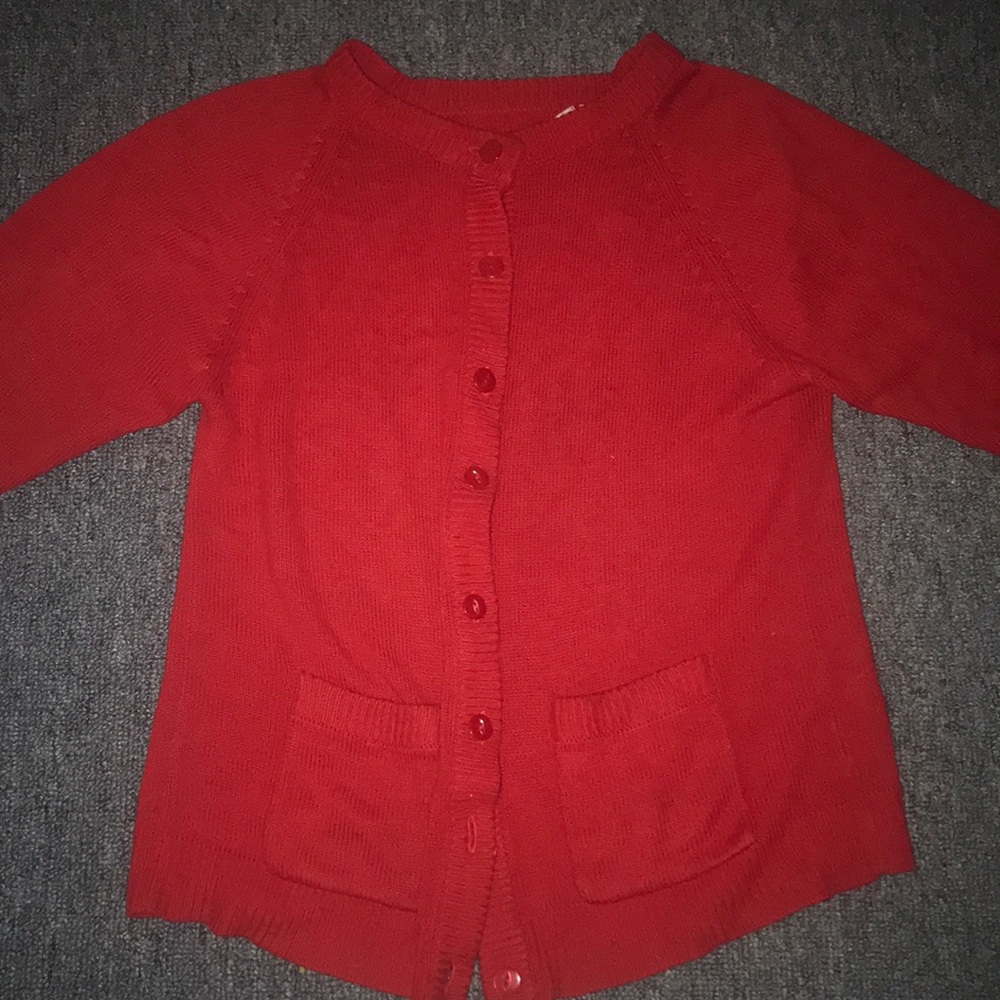 Vintage Red Sweater